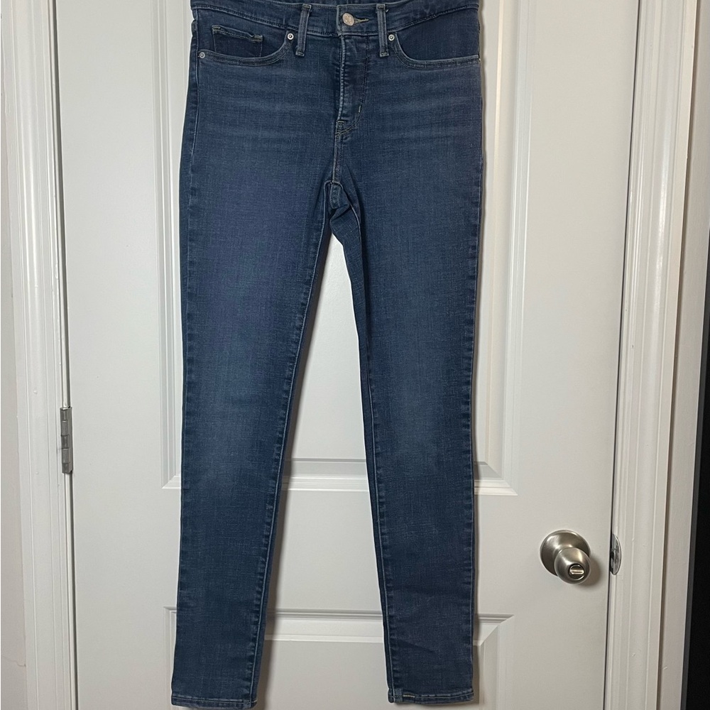 Levi’s 311 Shaping Skinny Jeans Size 27 Medium Wash Mid Rise Stretch Denim